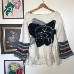 Free People Last Rose Sweater Oversized